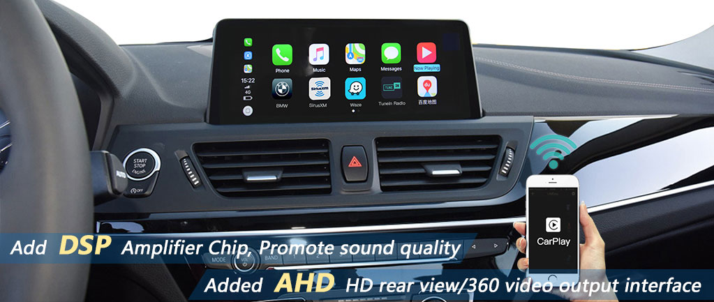 kSmart auto BMW wireless CarPlay