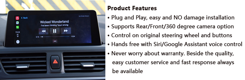 kSmart auto BMW CarPlay