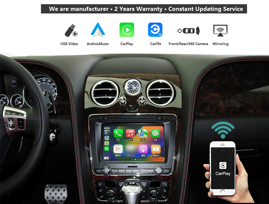 Bentley Apple CarPlay