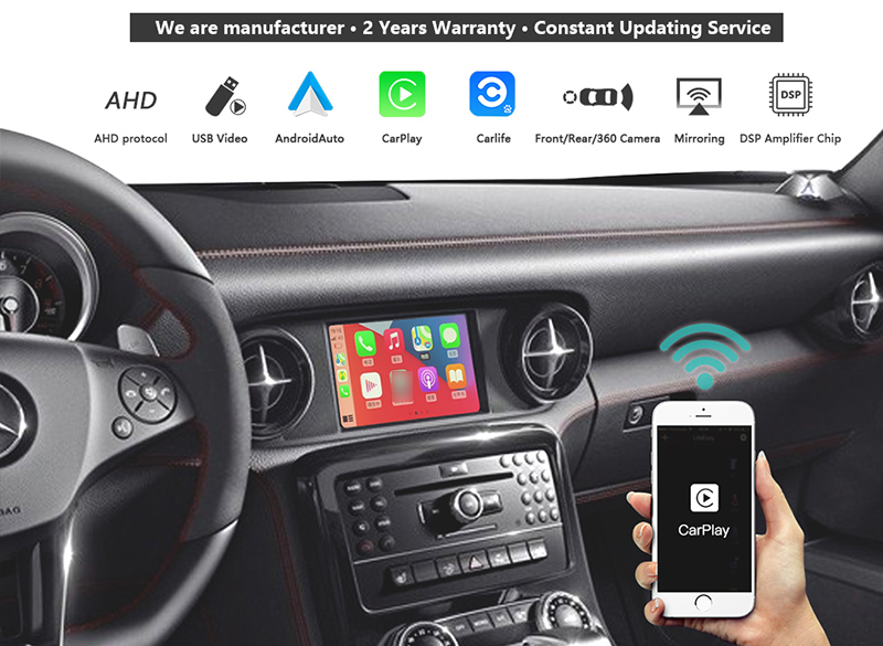 Wireless CarPlay AndroidAuto Smart Module for Benz NTG 5.5-1.jpg