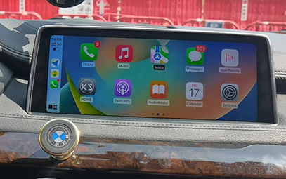 BMW X6 EVO Head Unit Wireless CarPlay Module | OEM Non-Destructive Upgrade Kit