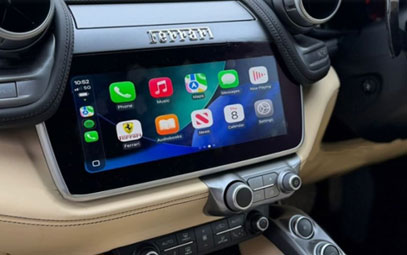 2016–2020 Ferrari GTC4 Lusso Wireless CarPlay Android Auto Decoder Module | OEM Head Unit Upgrade Non-Destructive Plug & Play Kit