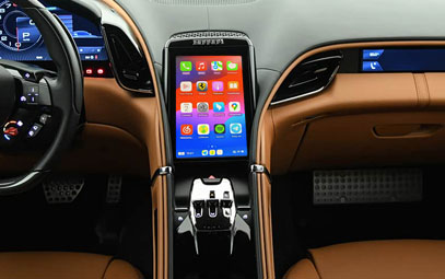 2020–2024 Ferrari Roma (F169 Chassis) Wireless CarPlay Android Auto Decoder Module | OEM Head Unit Upgrade Non-Destructive Plug & Play Kit